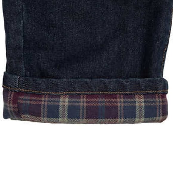 NEW Realtree Flannel Lined Jeans | Dark Wash - Picture 4 of 8